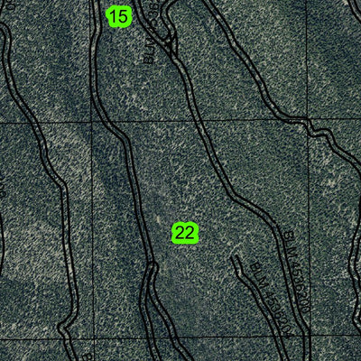 Little Applegate Butte T33S R9E Township Map Preview 3