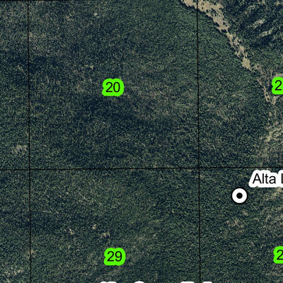 Maude Mountain T33S R5E Township Map Preview 3