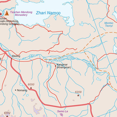 Himalayas 1:1,300,000 (ITMB) Preview 2