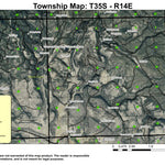 Rodeo Butte T35S R14E Township Map Preview 1
