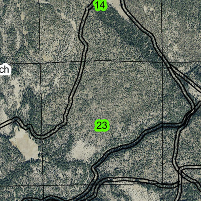 Rodeo Butte T35S R14E Township Map Preview 3