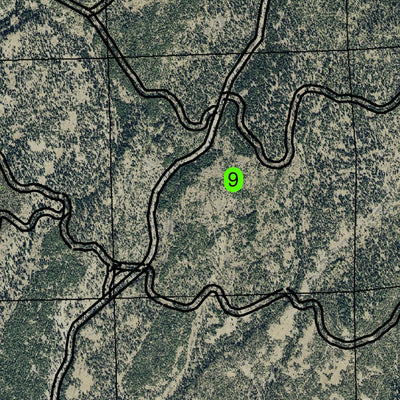 Yaden Creek T35S R15E Township Map Preview 3
