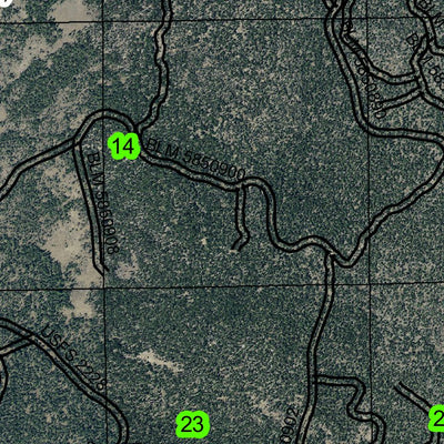 Ya-Whee Plateau T36S R9E Township Map Preview 3