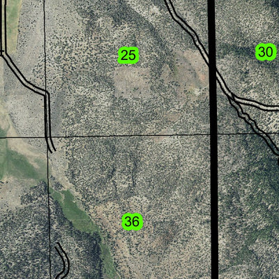 Beatty T36S R12E Township Map Preview 3