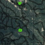 Black Hills T34S R13E Township Map Preview 2