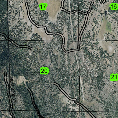 Sprague River T36S R10E Township Map Preview 2