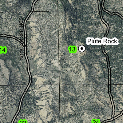 Wild Billy Lake T35S R12E Township Map Preview 3