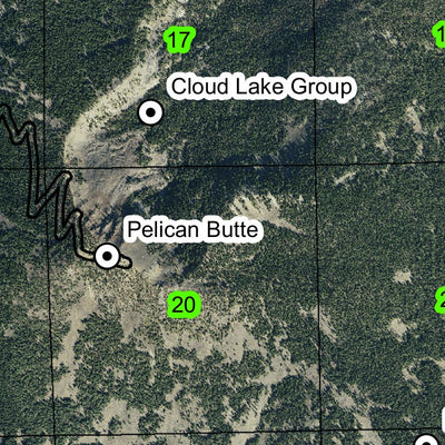 Pelican Butte T35S R6E Township Map Preview 2