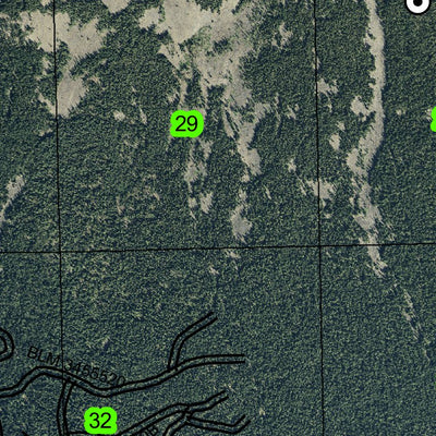 Pelican Butte T35S R6E Township Map Preview 3