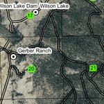 Horsefly T38S R14E Township Map Preview 2