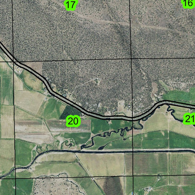 Horton Rim T39S R11.5E Township Map Preview 2