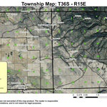 Hagerhorst Mountain T36S R15E Township Map Preview 1