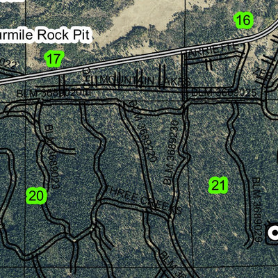 Pelican Bay T36S R6E Township Map Preview 2