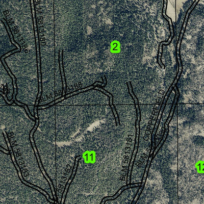 Saddle Mountain T35S R9E Township Map Preview 3