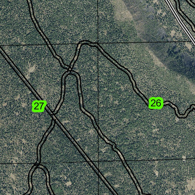 Doak Mountain T37S R7E Township Map Preview 3