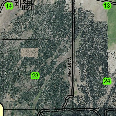 Bly Mountain T36S R11E Township Map Preview 3