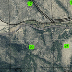 Medicine Mountain T36S R13E Township Map Preview 2