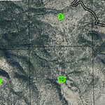 Medicine Mountain T36S R13E Township Map Preview 3