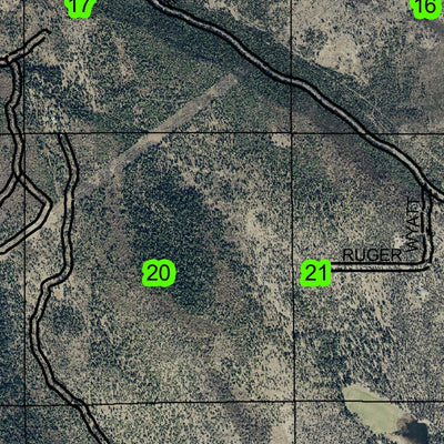 Keno T39S R8E Township Map Preview 2