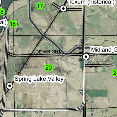 Klamath Falls T39S R9E Township Map Preview 2