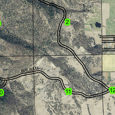 Klamath Falls T39S R9E Township Map Preview 3
