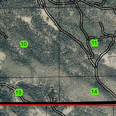 Grenada Butte T41S R7E Township Map Preview 2