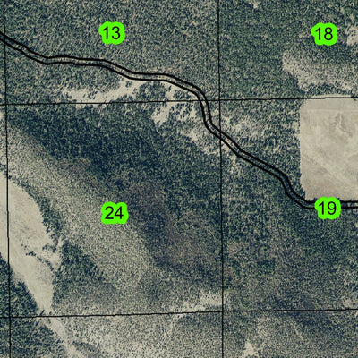 Grenada Butte T41S R7E Township Map Preview 3