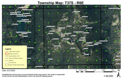 Greylock Mountain T37S R6E Township Map Preview 1