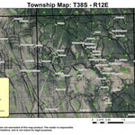 Sunset Prairie T38S R12E Township Map Preview 1