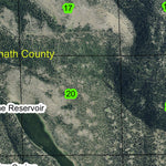 Tule Lake T40S R13E Township Map Preview 2