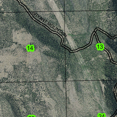 Tule Lake T40S R13E Township Map Preview 3