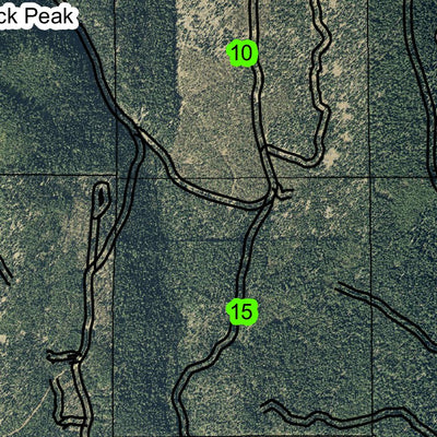 Buck Peak T38S R6E Township Map Preview 3