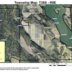 Klamath Lake T38S R8E Township Map Preview 1