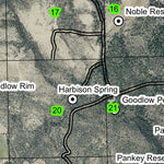 Gerber Dam T39S R13E Township Map Preview 2