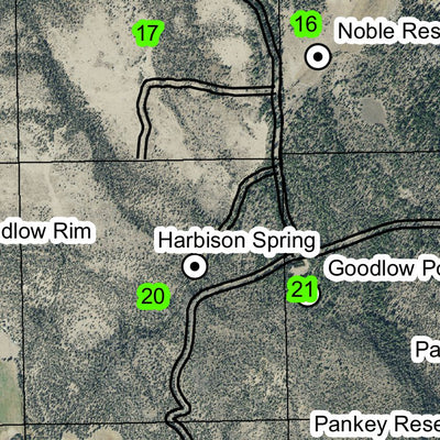 Gerber Dam T39S R13E Township Map Preview 2