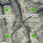 Gerber Dam T39S R13E Township Map Preview 3