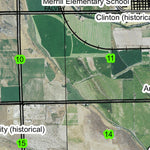 Klamath Hills T40S R9E Township Map Preview 2