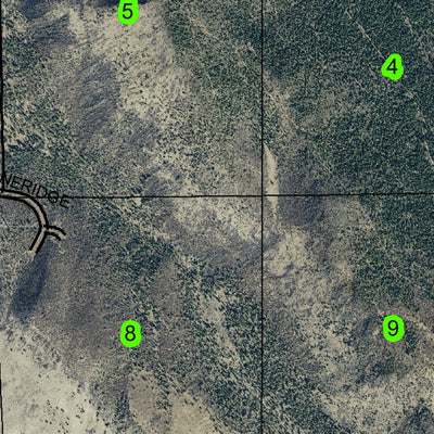 Klamath Falls T38S R9E Township Map Preview 3