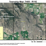 Dodds Hollow T40S R11E Township Map Preview 1
