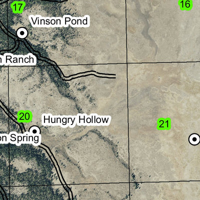 Dry Prairie T38S R13E Township Map Preview 2