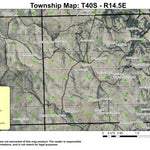 Antelope Flat T14S R14.5E Township Map Preview 1