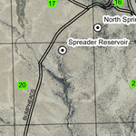 Antelope Flat T14S R14.5E Township Map Preview 2