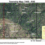 Grizzly Flat T41S R5E Township Map Preview 1