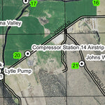 Bonanza T39S R11E Township Map Preview 2