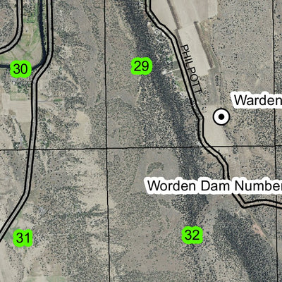 Bonanza T39S R11E Township Map Preview 3