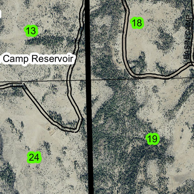 Bear Valley T40S R15E Township Map Preview 2