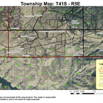 Grohs Reservoir T41S R15E Township Map Preview 1