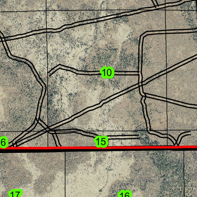 Grohs Reservoir T41S R15E Township Map Preview 2