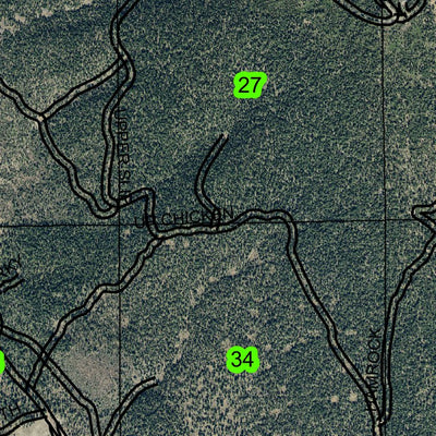 Hayden Mountain T40S R6E Township Map Preview 3