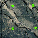 Hamaker Mountain T40S R7E Township Map Preview 3